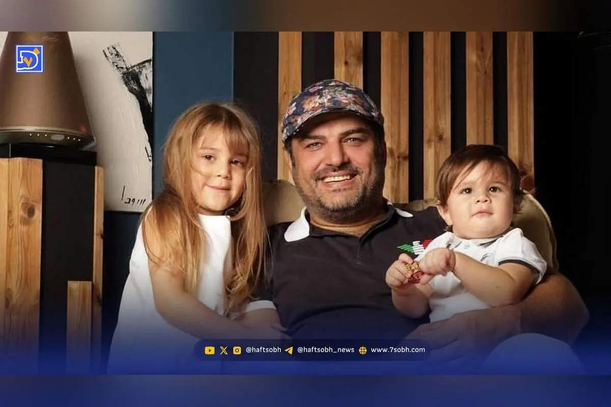 عکس جدید سام درخشانی و دخترش برکه با استایلی خاص در تماشاخانه هما