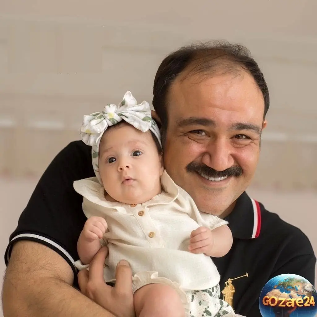 عکس جدید دختر مهران غفوریان با اسباب بازی لاکچری و نگاهی به خاله بازی دخترش قند عسل باباست