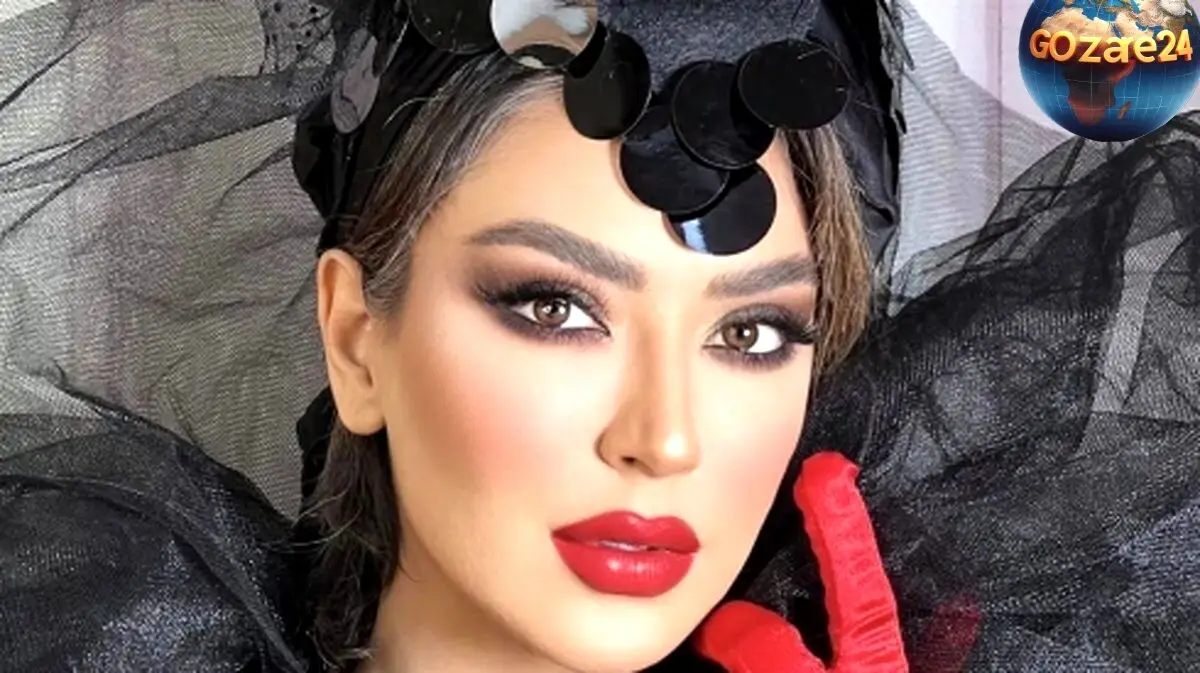 دلبری و طنازی فریبا طالبی با میکاپ غلیظ در جدیدترین عکس اینستاگرامی