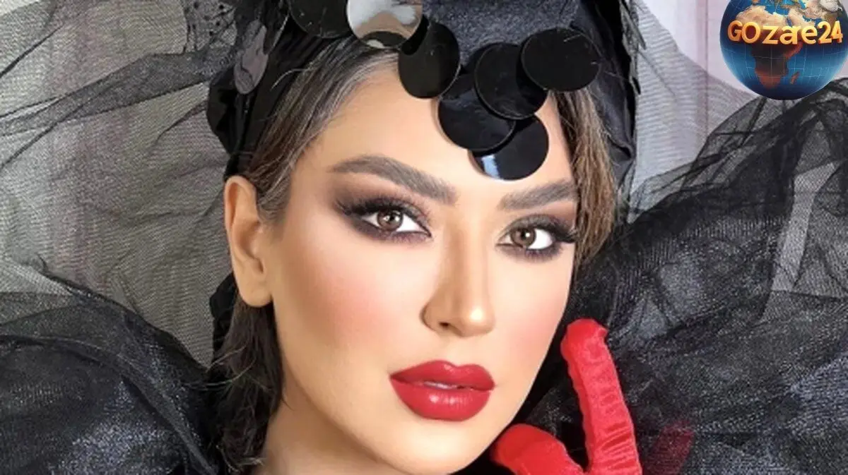 دلبری و طنازی فریبا طالبی با میکاپ غلیظ در جدیدترین عکس اینستاگرامی