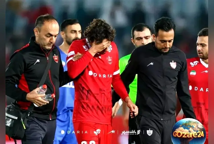 مصدومیت مارکو باکیچ در پرسپولیس؛ پارگی عضله چهارسر ران و تاثیر آن بر برنامه‌های تیم