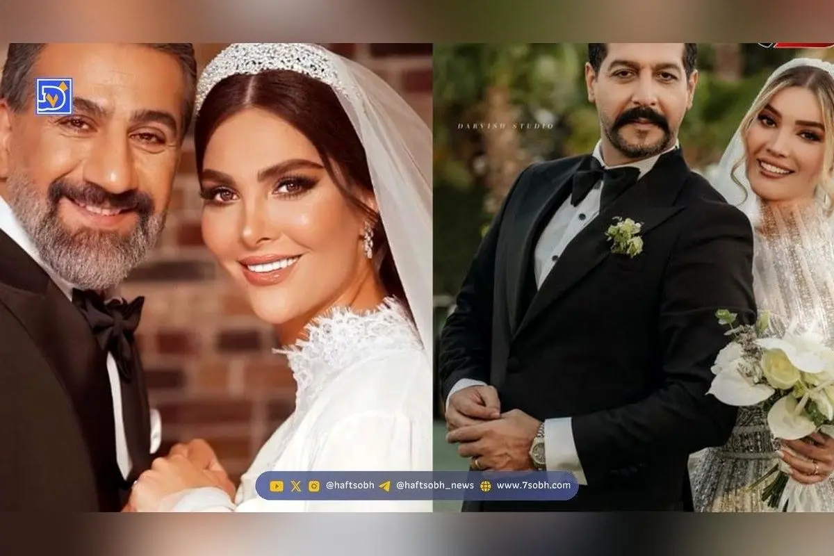 تصاویر دیدنی و جذاب لباس عروس ۲۳ بازیگر زن ایرانی در مراسم‌های مختلف
