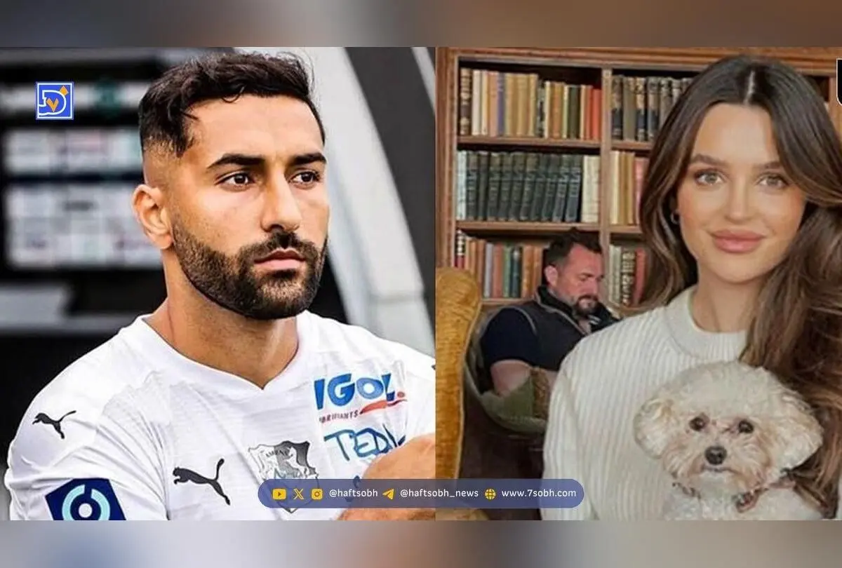 همسر زیبای سامان قدوس، بیوگرافی و عکس‌های جذاب والنتینا بقیری در کنار ستاره فوتبال ایران