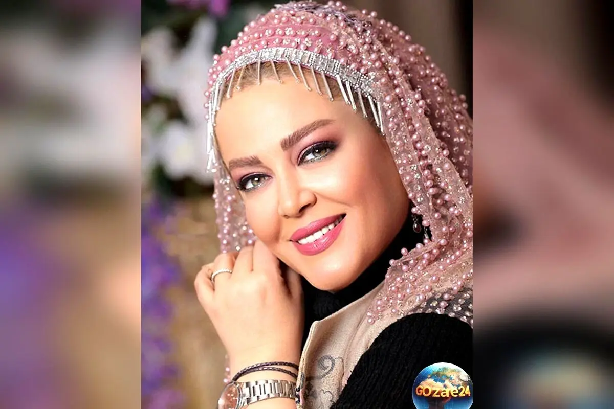 عکس و استایل بهاره رهنما با روسری طرحدار و کت و شلوار دیپلماتی در مراسم بهاره رهنما
