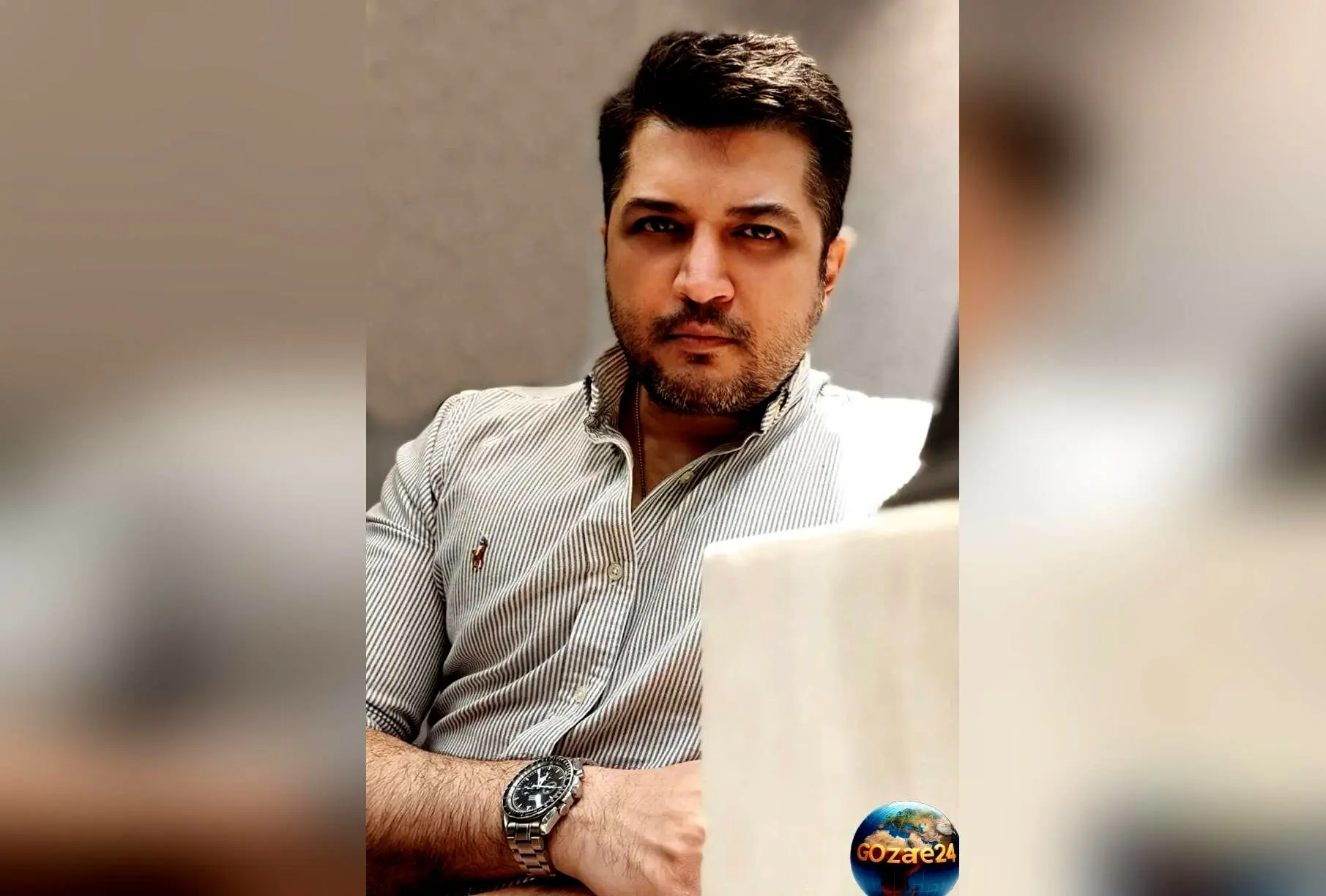 پندار اکبری در پشت صحنه «گاندو»: عکس کوتاه کردن موهای مجید نوروزی و نقش‌آفرینی در سریال جنجالی