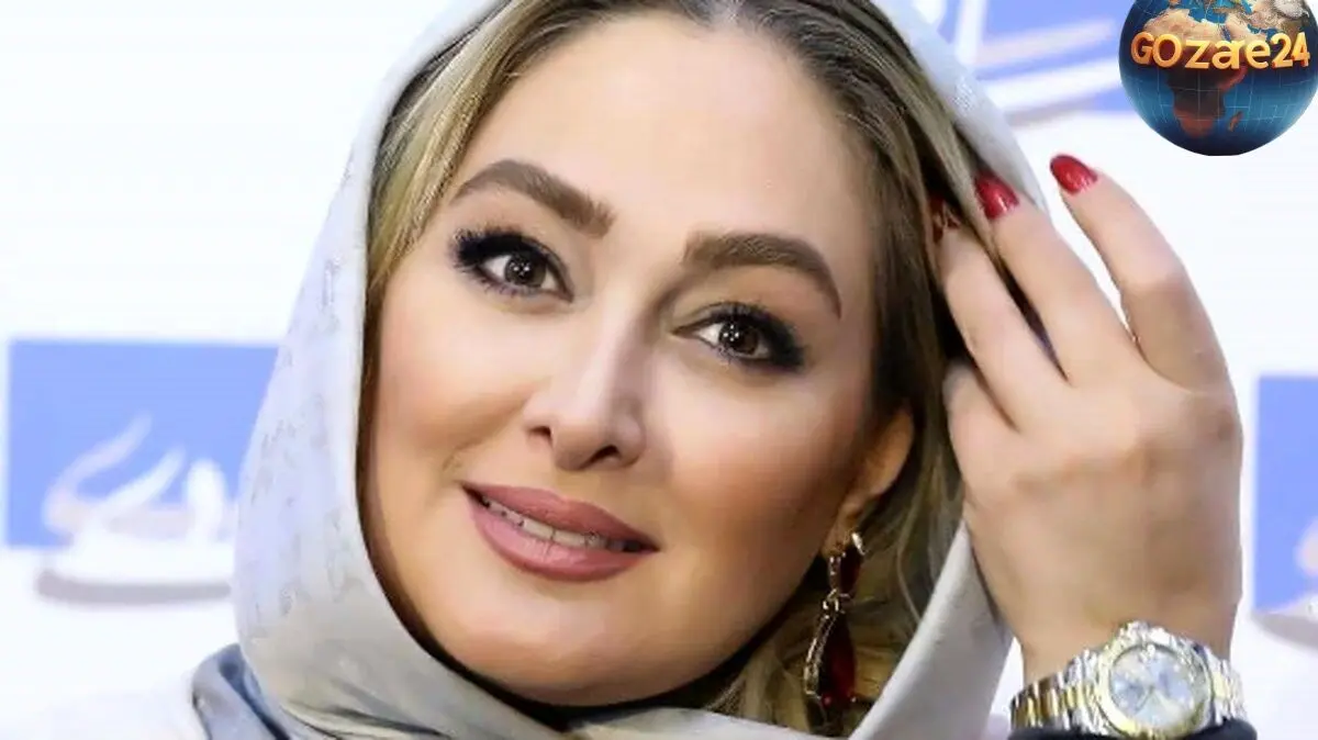 تغییر شگفت‌انگیز چهره الهام حمیدی با استایل بهاری و آرایش غلیظ و شیک + عکس جدید