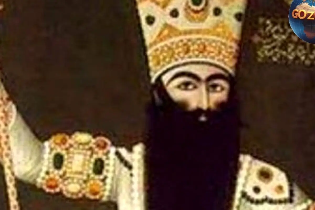 نقاشی نادر و دیده‌نشده از چهره فتحعلی‌شاه قاجار اثر هنرمند روسی اورلوفسکی