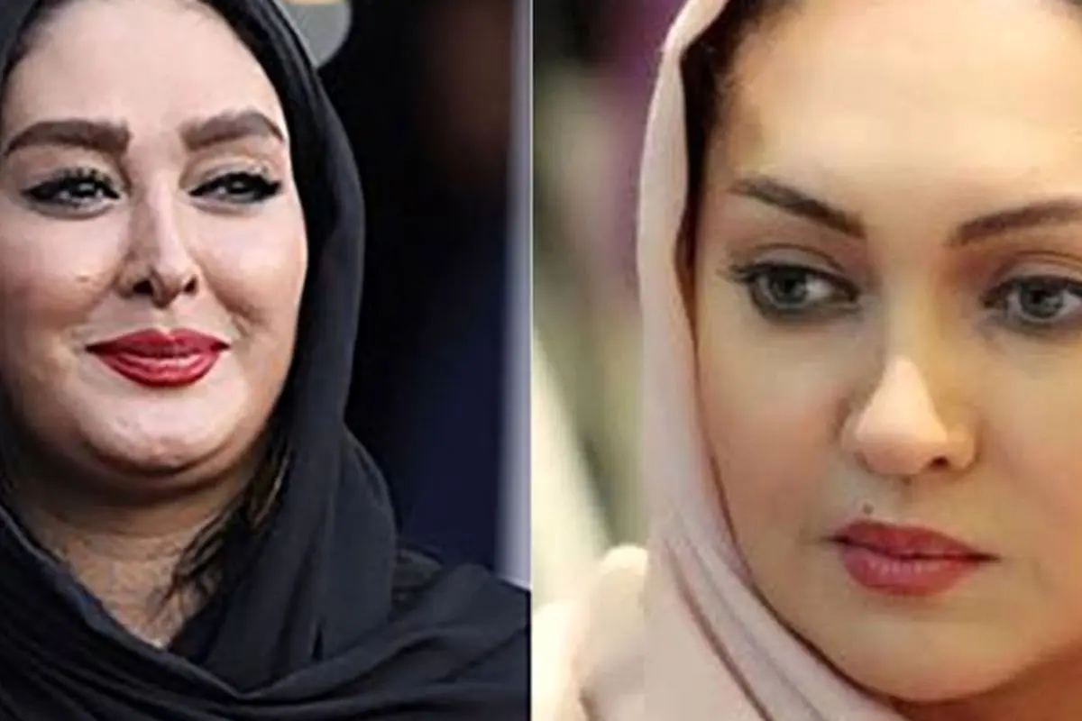 عکس نادر و خاص الهام حمیدی و نیکی کریمی با استایل متفاوت و جذاب در سینمای ایران