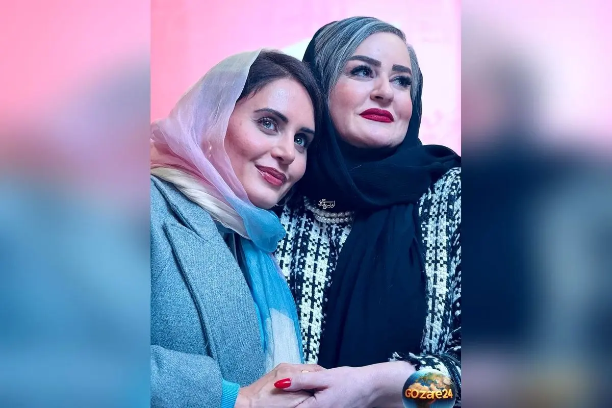 طنازی الناز شاکردوست و نعیمه نظام‌دوست در اکران فیلم «کج پیله» و استایل‌های خاص آن‌ها