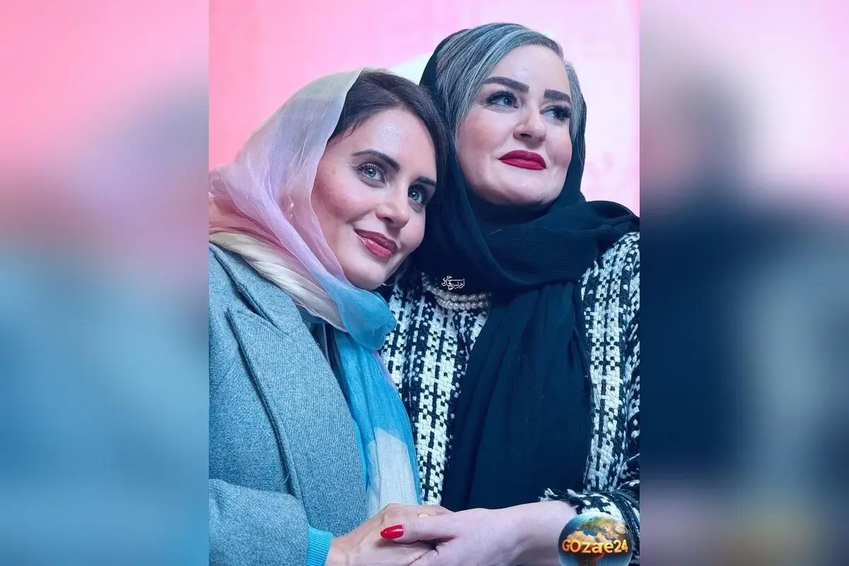 طنازی الناز شاکردوست و نعیمه نظام‌دوست در اکران فیلم «کج پیله» و استایل‌های خاص آن‌ها