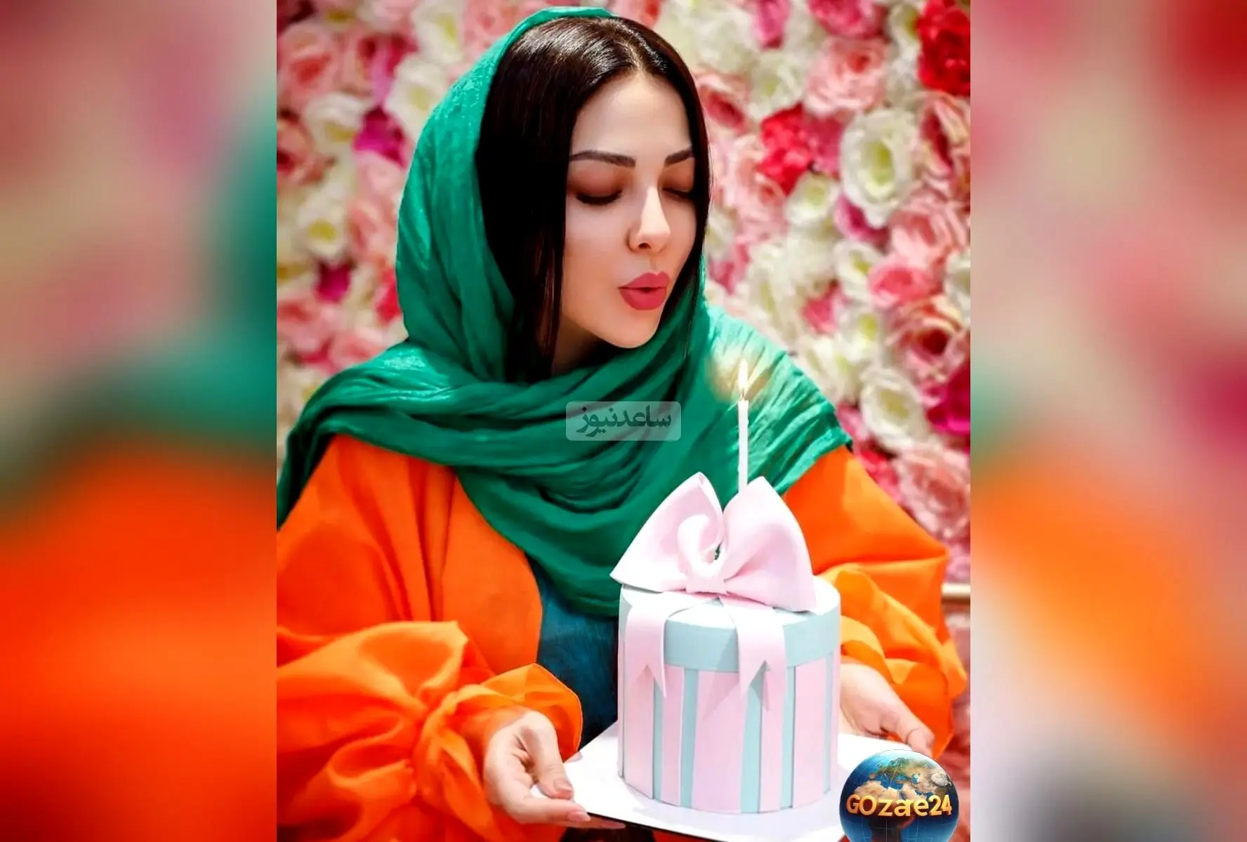 تصویر جدید و زیبا از لیلا اوتادی با میکاپ شیک و ژست دلربا در استوری اینستاگرام