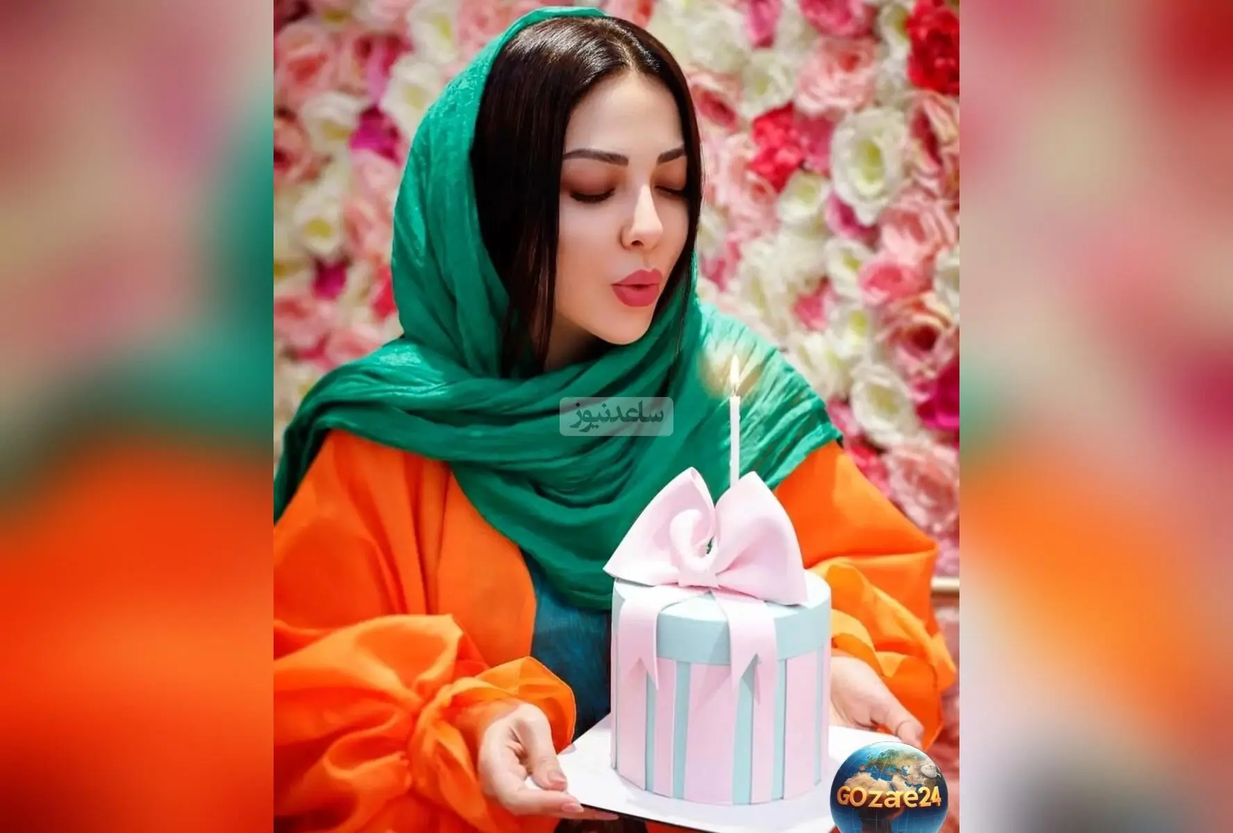تصویر جدید و زیبا از لیلا اوتادی با میکاپ شیک و ژست دلربا در استوری اینستاگرام
