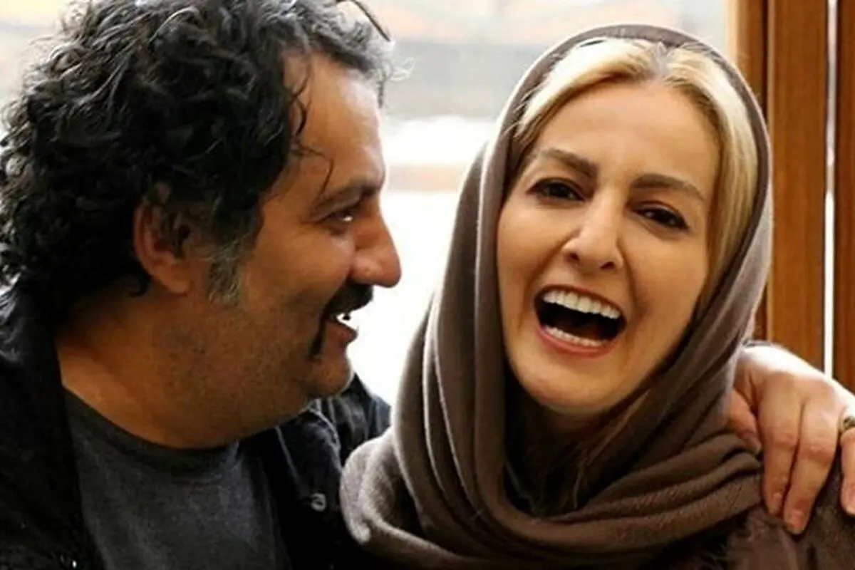عکس قدیمی مهراب قاسم‌خانی و همسر سابقش در پشت‌صحنه سریال ساختمان پزشکان رونمایی شد