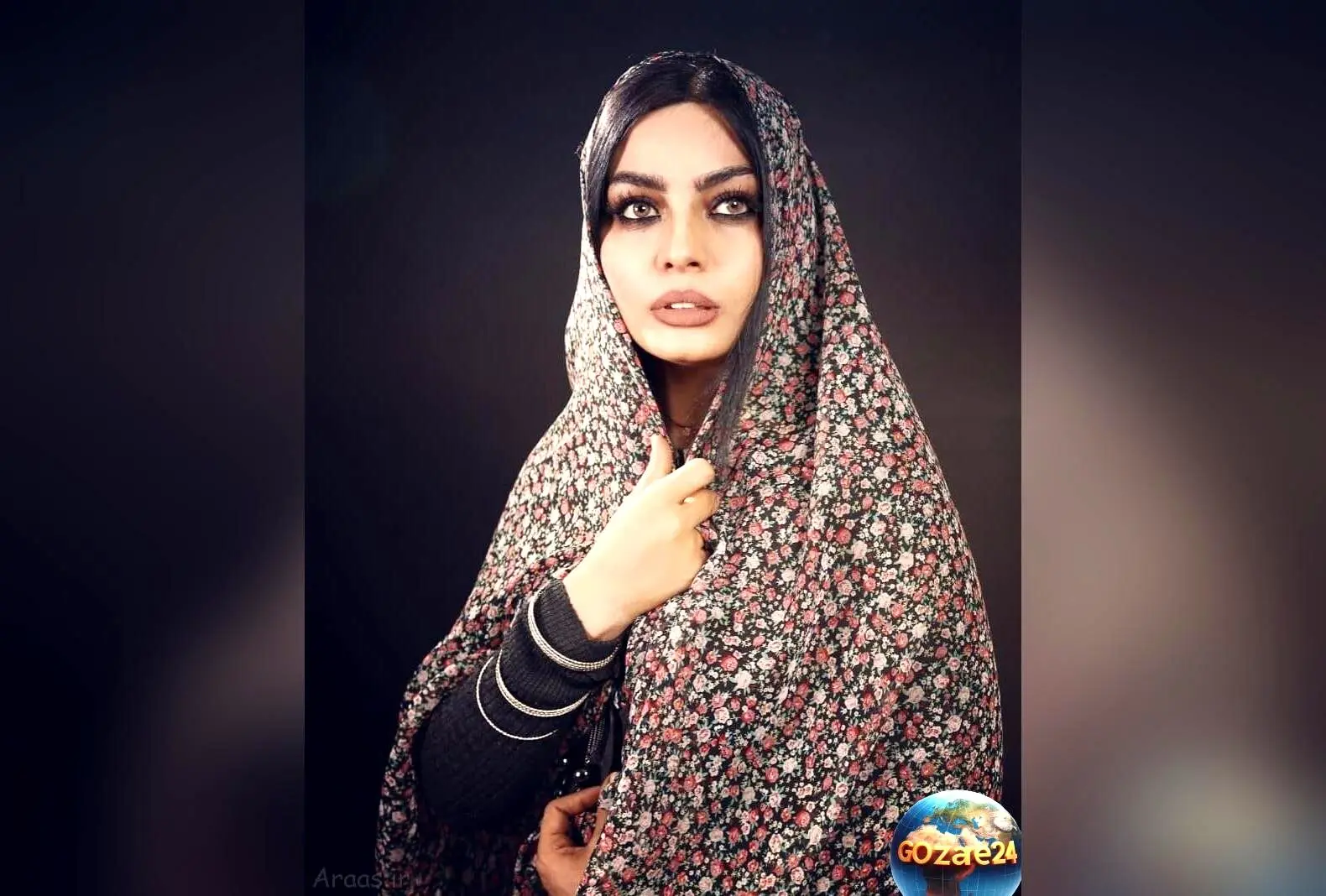 تصویر جالب از احترام صحرا اسدالهی به حکمت خدا و پیام معنوی او در شبکه‌های اجتماعی