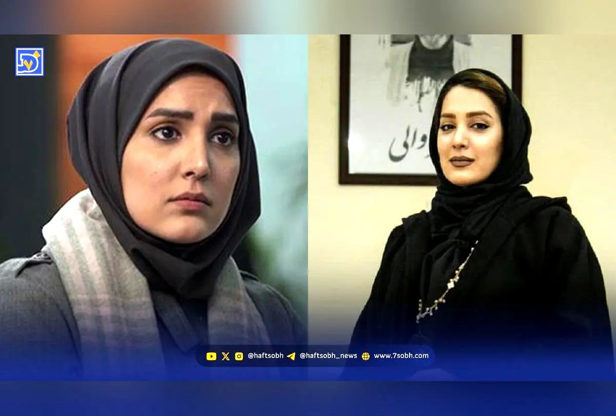 تصاویر الناز مافی در حاشیه مراسم سال ۱۴۰۲؛ بازیگر «بچه مهندس ۳» در کنار نسیم باقریان