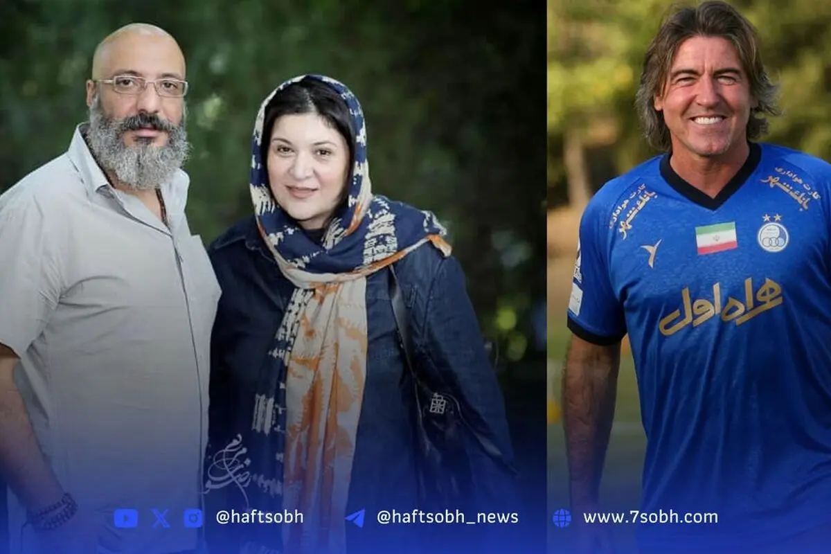عکس دیده نشده امیر جعفری، ریما رامین‌فر و آیین در کنار ساپینتو قبل از سفر تیم استقلال به ترکیه