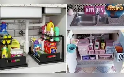 راهنمای کامل چیدمان و نظم دهی کابینت زیر ظرفشویی؛ گام به گام از تخلیه تا مرتب‌سازی لوازم و شوینده‌ها