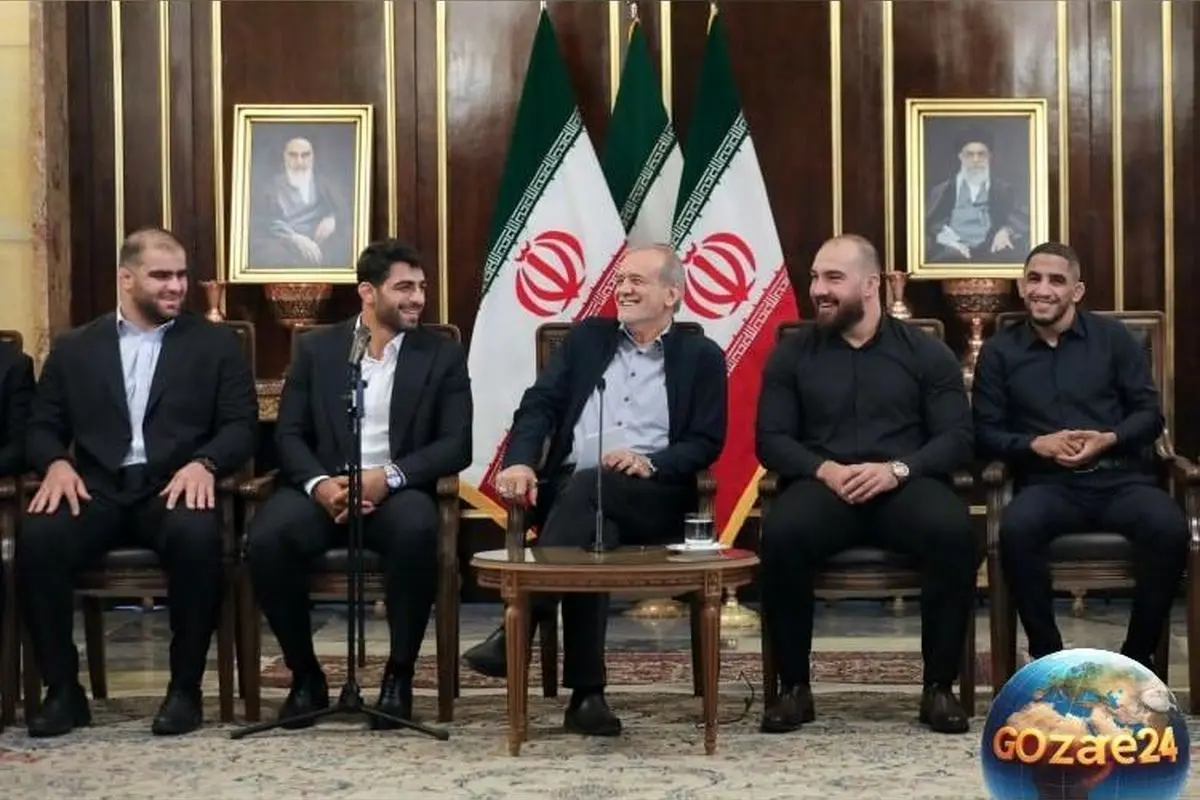 دعوت رئیس‌جمهور از قهرمانان کشتی ایران به پاستور و اهدای جوایز میلیاردی به صورت مستقیم + ویدئو