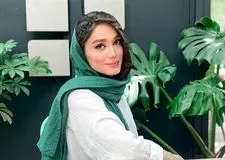 درخشش استایل منحصربه‌فرد فرزانه قاسم‌زاده، بازیگر جزایر قناری در مراسم اکران فیلم عادل معصومیان