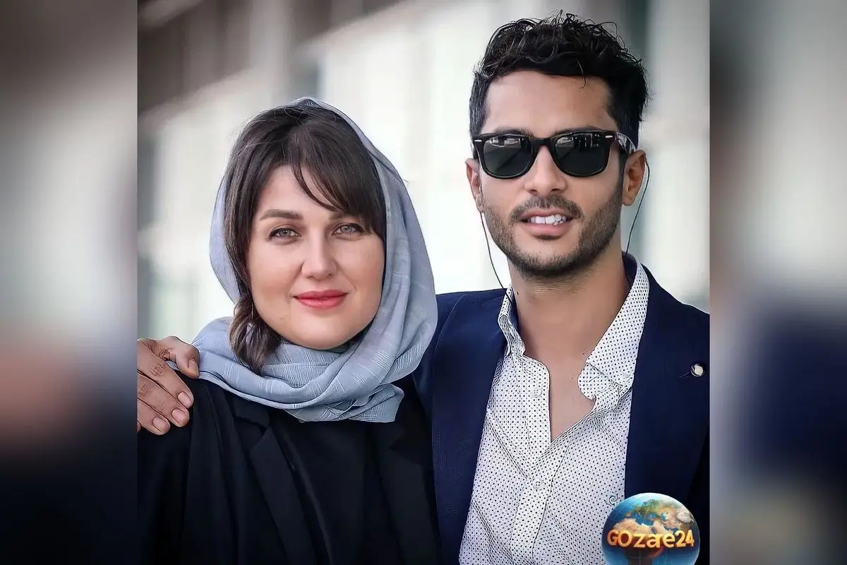 تصاویر دیدنی از ساعد سهیلی و همسر فرانسوی‌اش در حرم امام رضا با استایل متفاوت و چادر | عکس و جزئیات