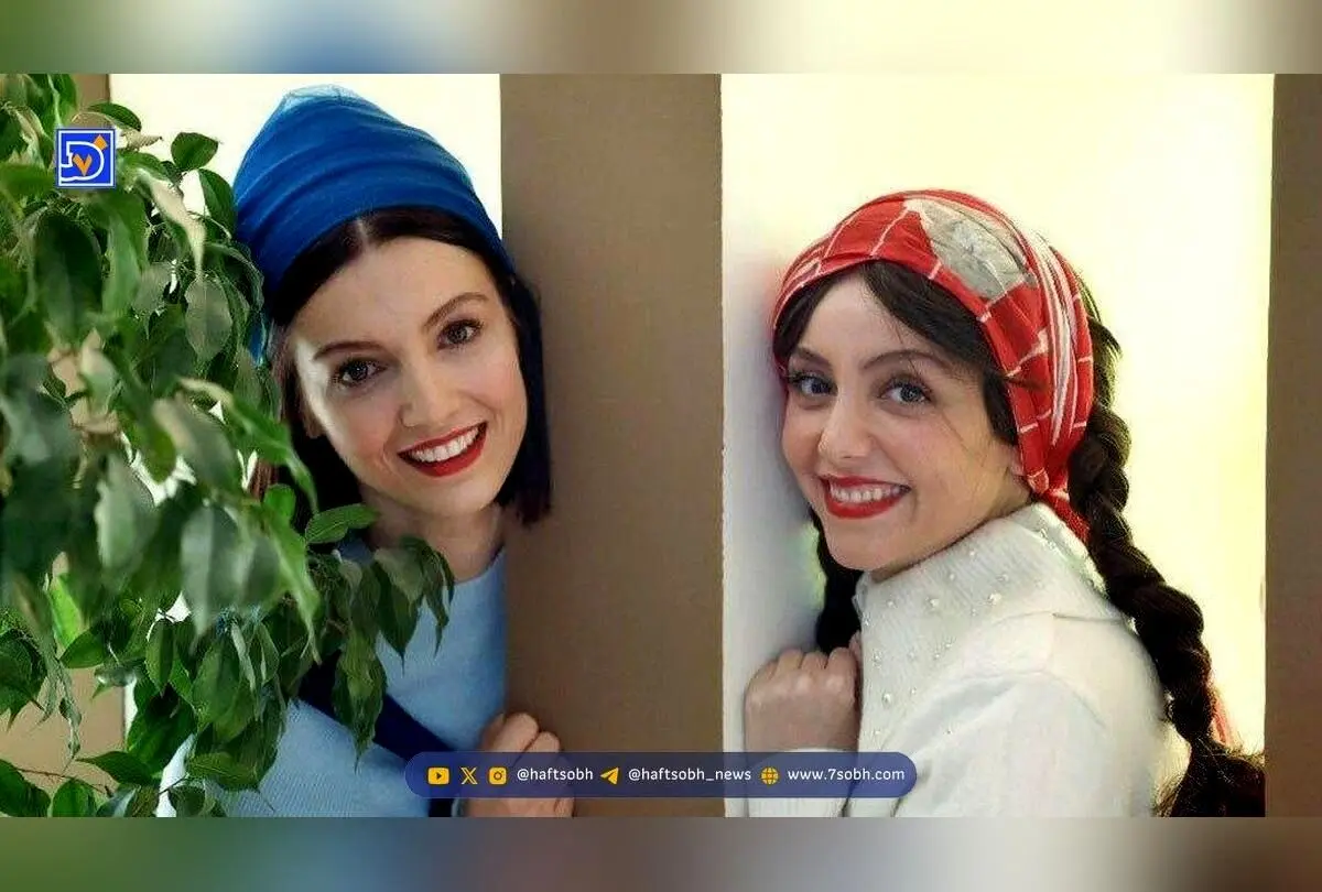 تصاویر دیدنی از تمرین مچ‌ اندازی مریم و شیرین در پشت‌ صحنه سریال تاسیان ۱۴۰۳