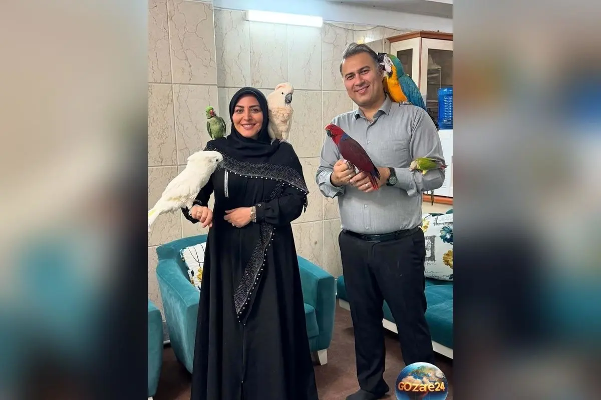 تصاویر بامزه و دیدنی از طوطیهای بازی المیرا شریفی مقدم + معرفی و بیوگرافی مجری سرشناس