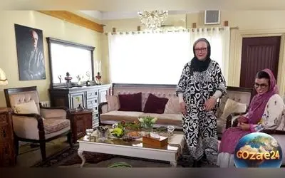 گشت و گذاری در منزل مجلل سیروس گرجستانی؛ چیدمان سنتی ایرانی، مبلمان سلطنتی و لوسترهای کریستالی