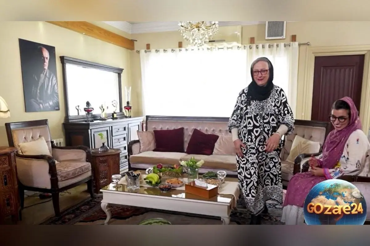 گشت و گذاری در منزل مجلل سیروس گرجستانی؛ چیدمان سنتی ایرانی، مبلمان سلطنتی و لوسترهای کریستالی