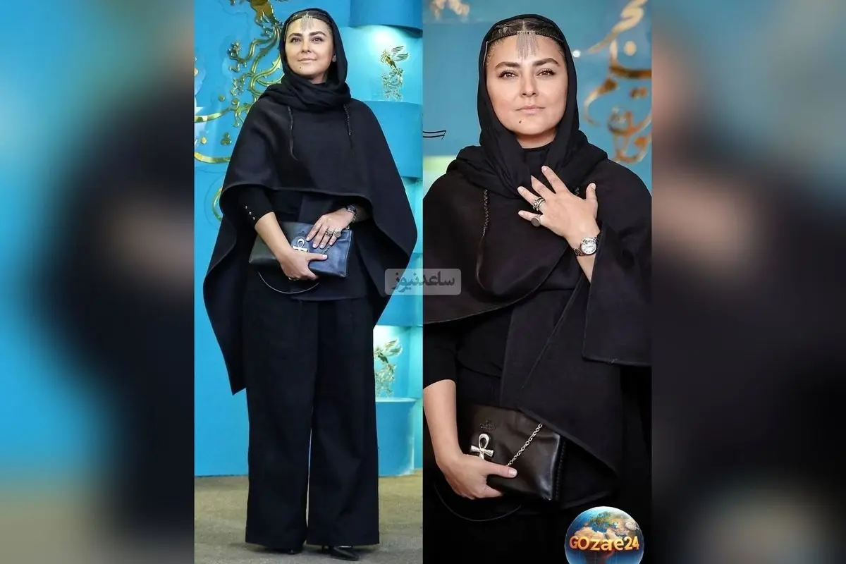 هدی زین العابدین در هوای بارونی با استایل کژوال و بدون میکاپ در جدیدترین عکس اینستاگرامش