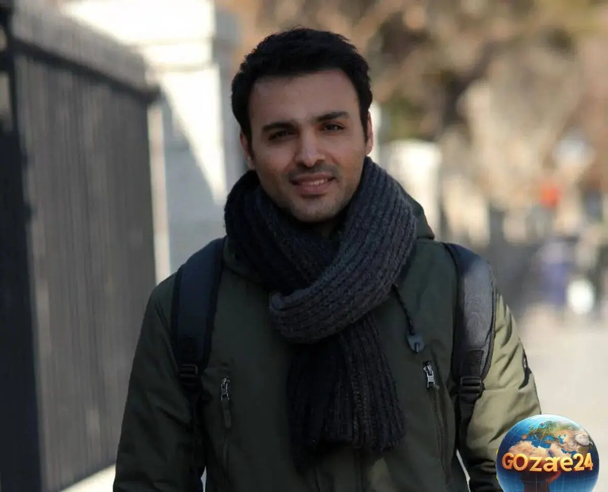 شوخی بانمک سامان صفاری با مجسمه سنگی در کنار سریال ناریا