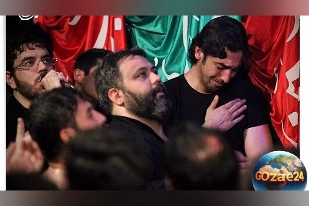 تصاویر دیدنی از مهدی رحمتی و سیاوش خیرابی در مراسم شب قدر با حضور مداح معروف مجید بنی‌فاطمه