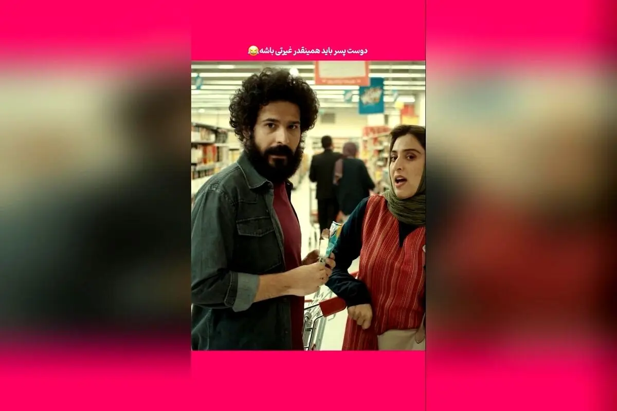 کپشن خنده‌دار و بامزه «فقط بیشور گفتتش» در پشت صحنه سریال‌های ایرانی | سکانس‌های برتر و کمدی