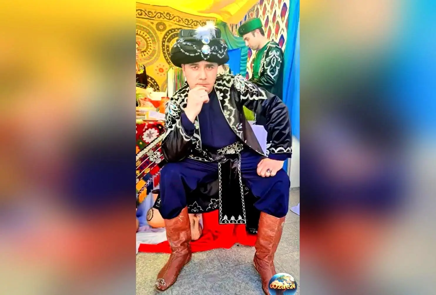 بررسی طراحی لوکس و سلطنتی منزل منوچهر حبیب‌اف، داماد تاجیکی پایتخت با مبلمان مدرن و حیاط قصرگونه