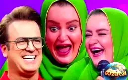 سکانس خنده‌دار برنامه شب آهنگی با حضور نعیمه نظام‌دوست و حامد آهنگی؛ لحظه‌ای که حامد او را دروازه‌بان می‌نامد و مرد حسابی می‌خندد