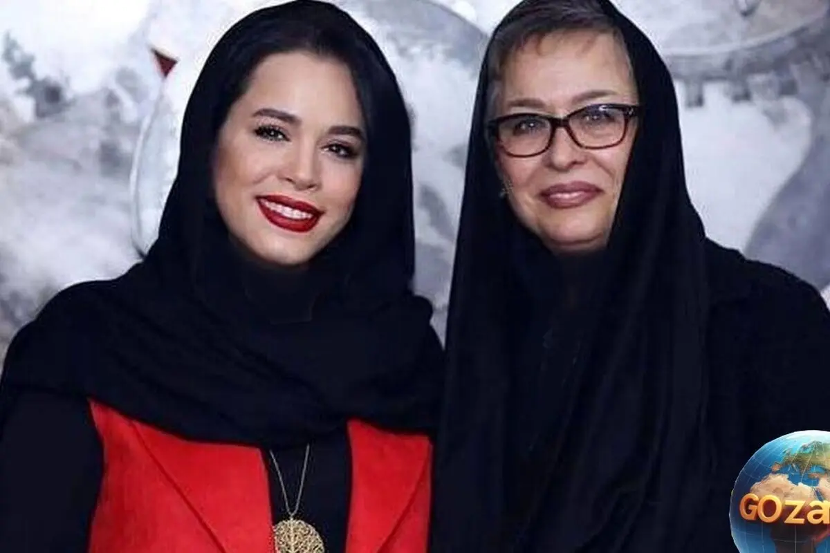 عکس نوزادی ملیکا شریفی نیا در آغوش مادرش آزیتا حاجیان + لحظه‌ای بانمک با هودی قرمز