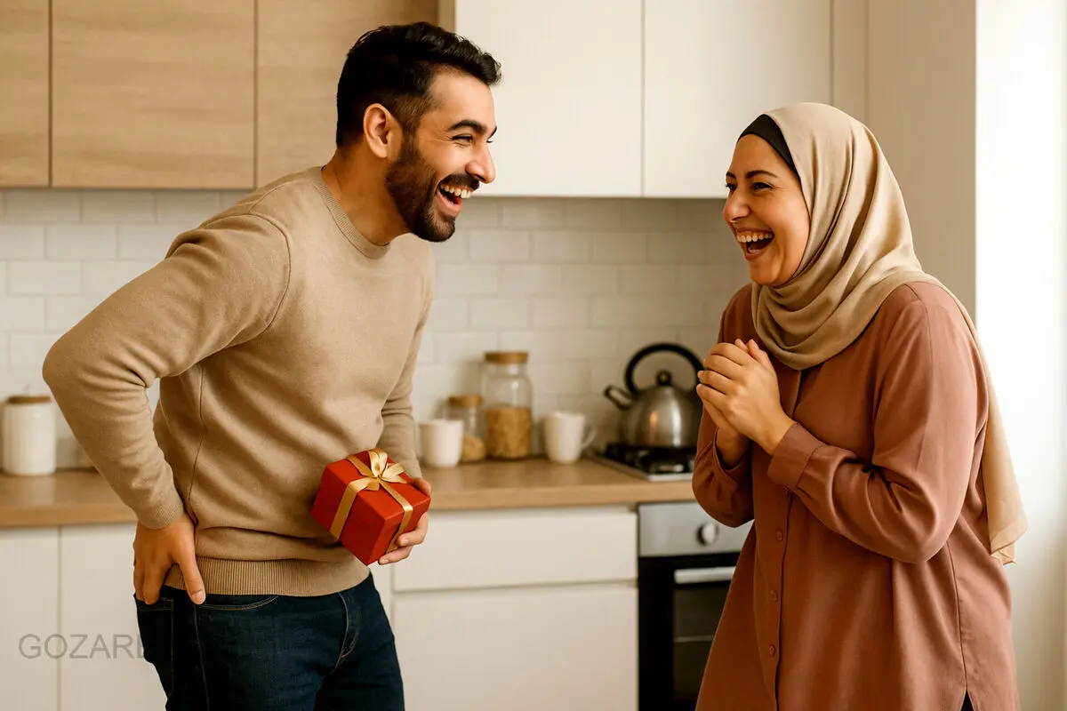 پیام‌های طنز و فان تبریک روز زن و روز مادر از طرف شوهر به همسر