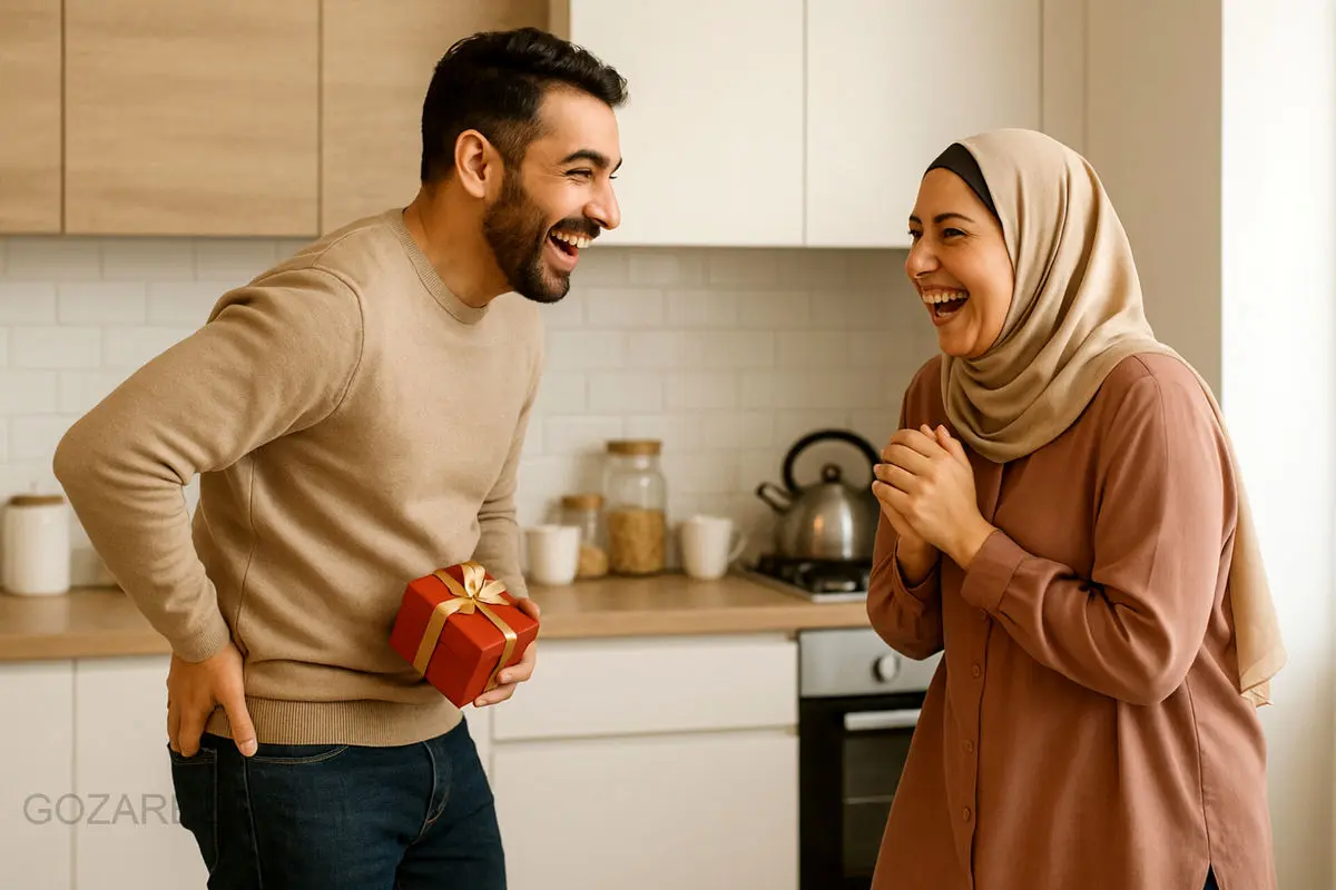 پیام‌های طنز و فان تبریک روز زن و روز مادر از طرف شوهر به همسر