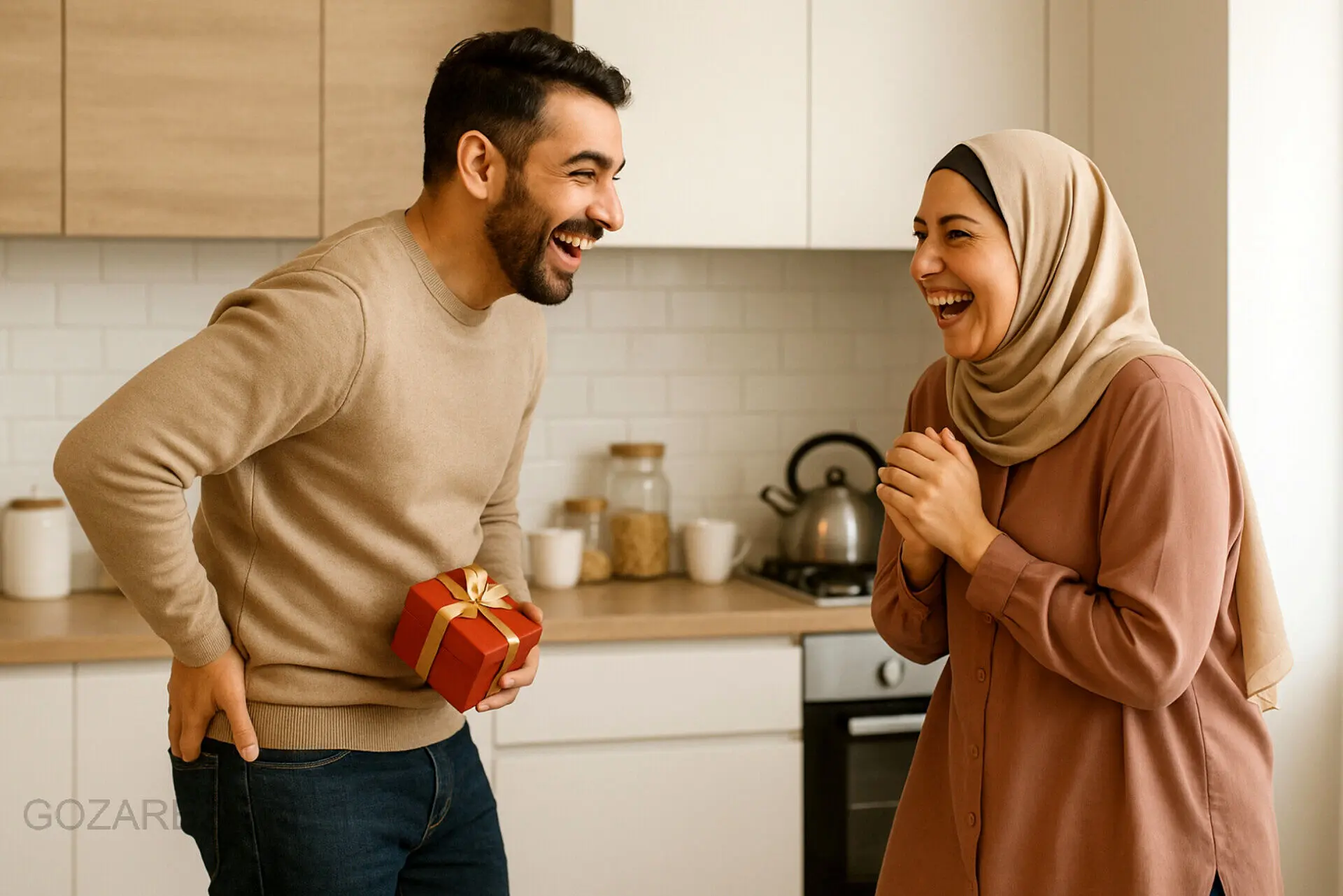 پیام‌های طنز و فان تبریک روز زن و روز مادر از طرف شوهر به همسر