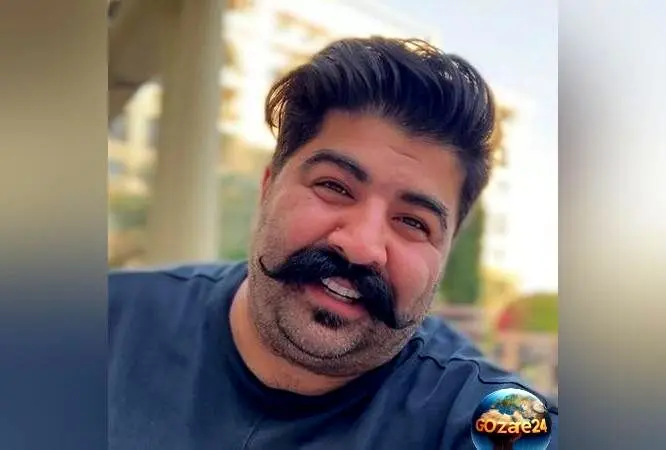 تصویر خلاقانه و خنده‌دار کیک تولد بهنام بانی با الهام از سبیل اوستا قناد دامغانی | هنر ایرانی در تزئین کیک‌های جشن تولد