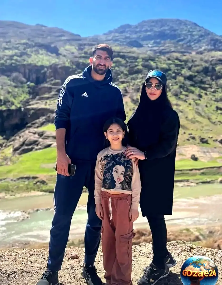 کیک تولد ساده و شیک اکرم بانو همسر علیرضا بیرانوند با شکلات 3 بعدی + عکس و جزئیات جشن