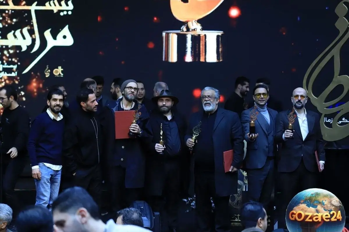 برترین چهره‌ها و برندگان جشن حافظ 1404 با چهره‌های بشاش و خندان + جزئیات مراسم و جوایز