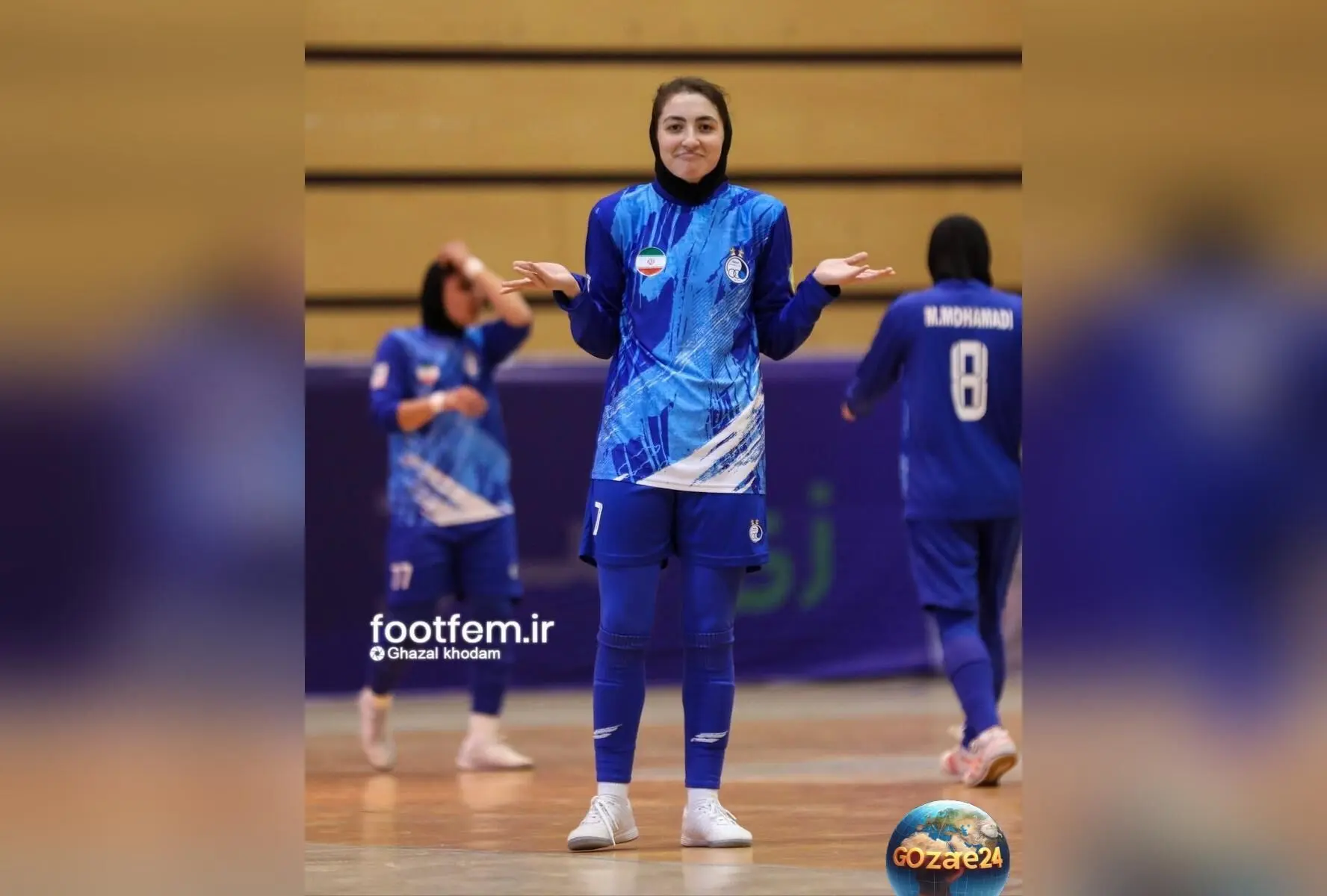 تیم فوتسال بانوان استقلال با شکست 6-1 مقابل ایران زمین ملارد، جبران باخت 7 تایی را رقم زدند + تصاویر دیدنی