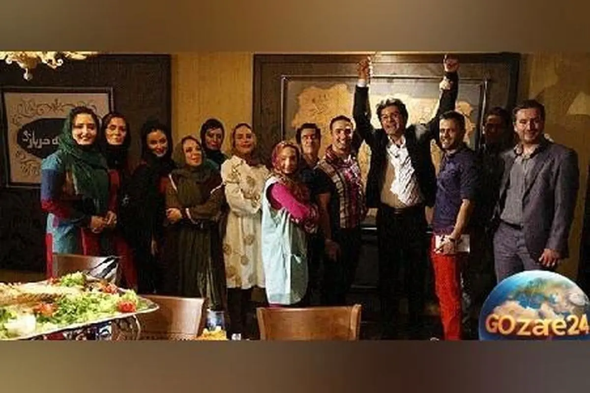 مهمانی مجلل بازیگران با سفره رنگین و هزینه‌بر در سبک مایه‌دارهای عربستان + تصاویر لوکس