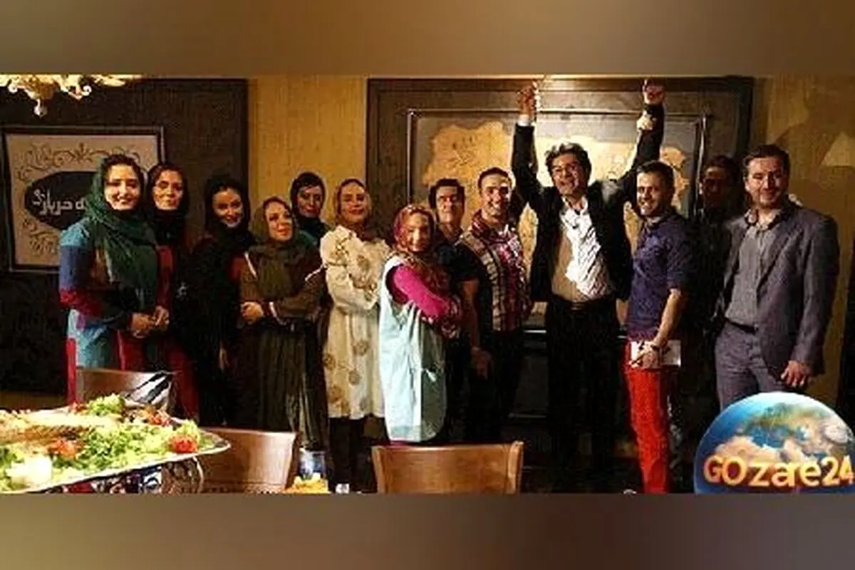 مهمانی مجلل بازیگران با سفره رنگین و هزینه‌بر در سبک مایه‌دارهای عربستان + تصاویر لوکس