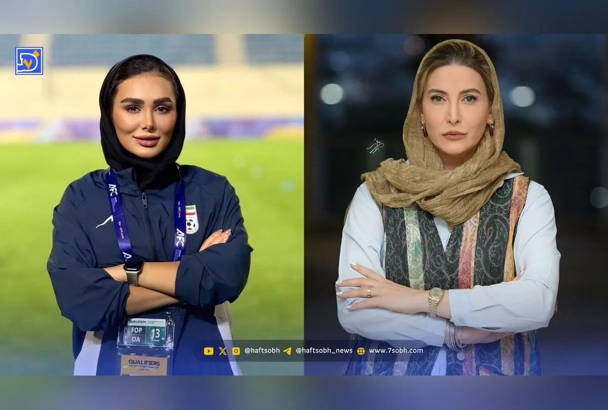 نگاه روز به هنرمندان و ورزشکاران محبوب: فریبا نادری با خودرو کلاسیک بیوک و شکیبا شفیعی در تمرینات تیم ملی فوتبال بانوان