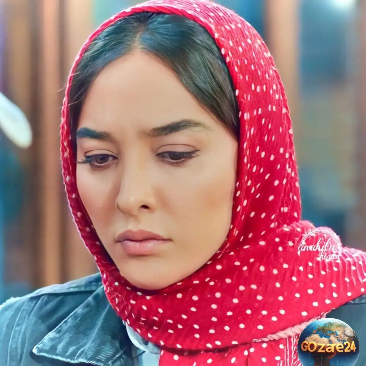 رونمایی از دیوار هنری آناهیتا درگاهی با تابلوهای زیبای ارغوان و قطب شمال + عکس