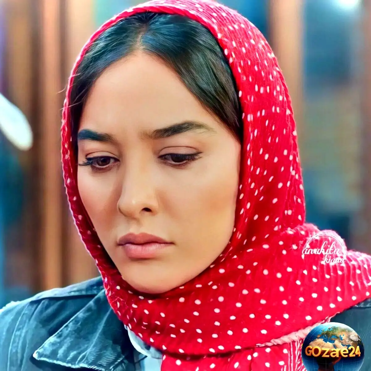 رونمایی از دیوار هنری آناهیتا درگاهی با تابلوهای زیبای ارغوان و قطب شمال + عکس