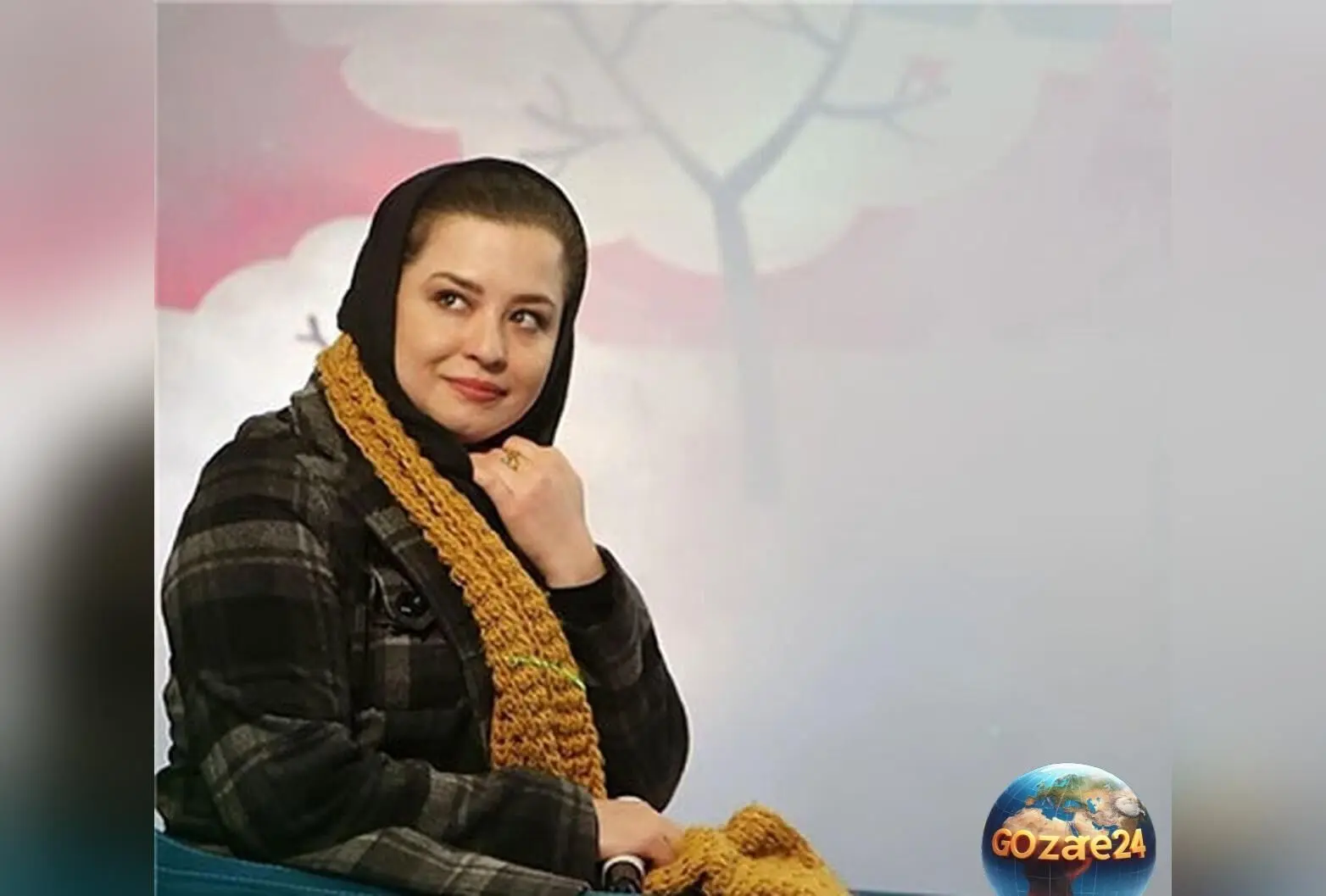 مهراوه شریفی نیا در حیاط سرسبز با پیام خاصی به خواهر بازیگرش: اینجوری یادت بیوفته قشنگه