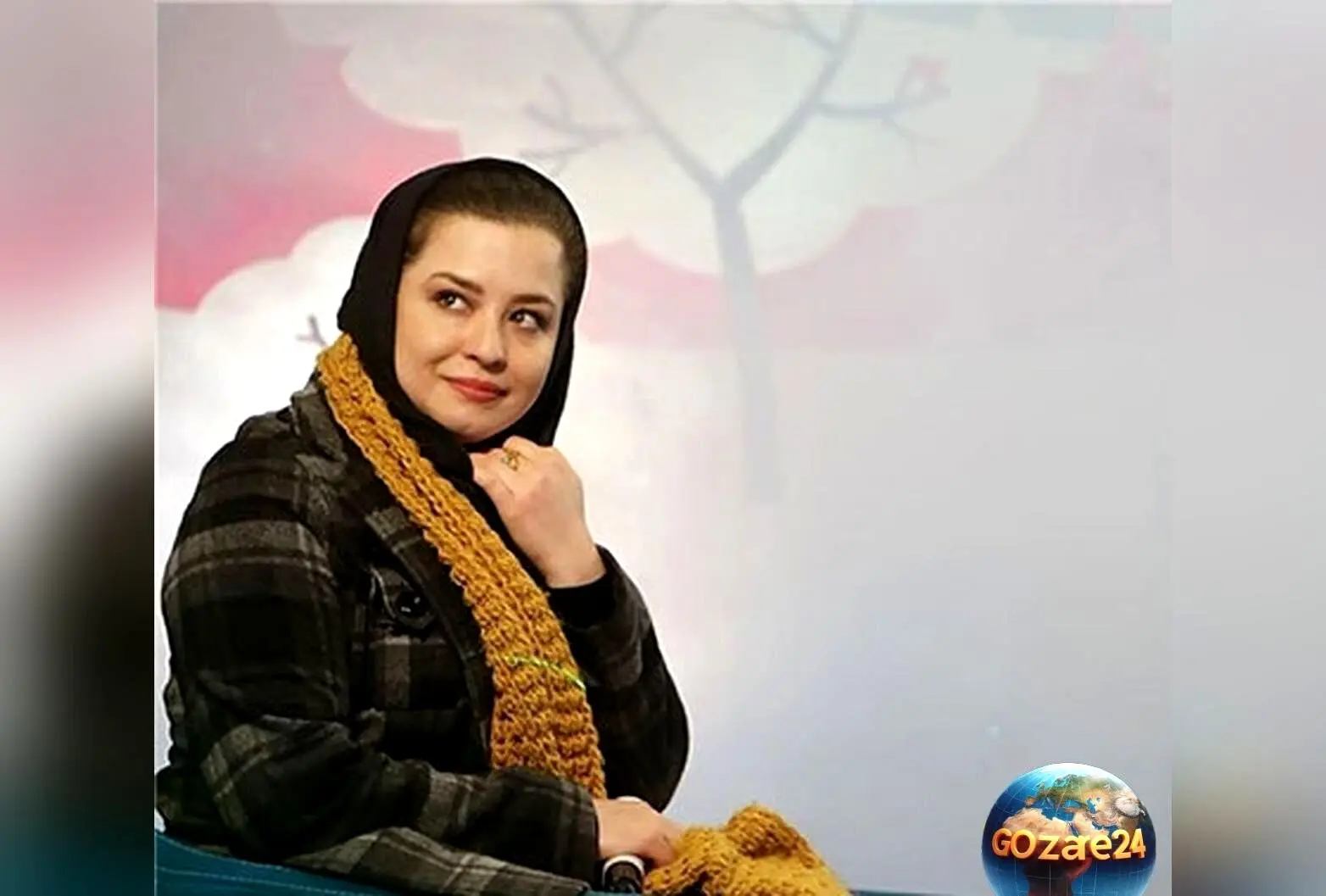 مهراوه شریفی نیا در حیاط سرسبز با پیام خاصی به خواهر بازیگرش: اینجوری یادت بیوفته قشنگه
