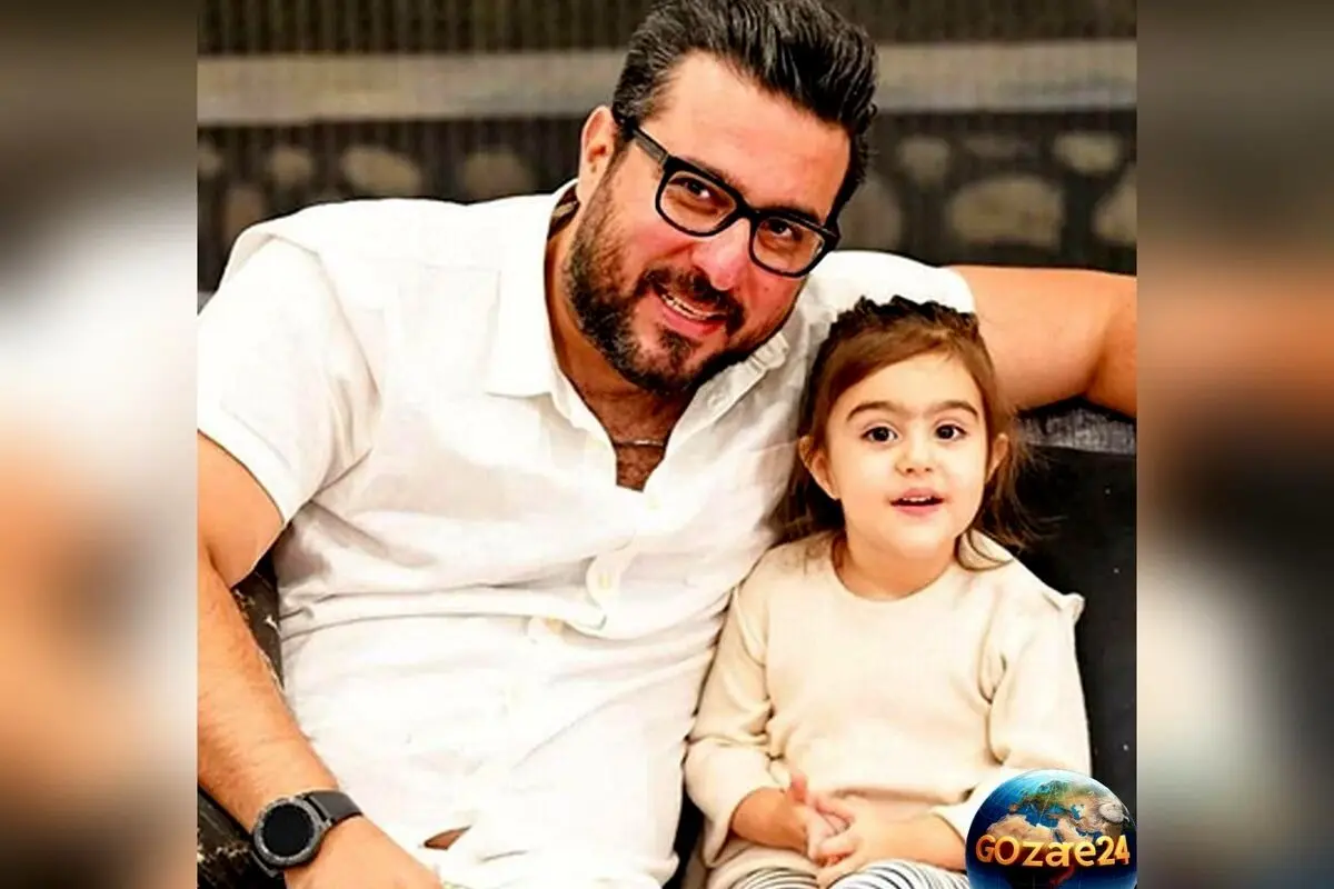 وقتی دختر محسن کیایی دفتر نقاشی‌اش را شیطنت می‌کند؛ تصویری دیدنی از لحظه خنده‌دار و کودکانه